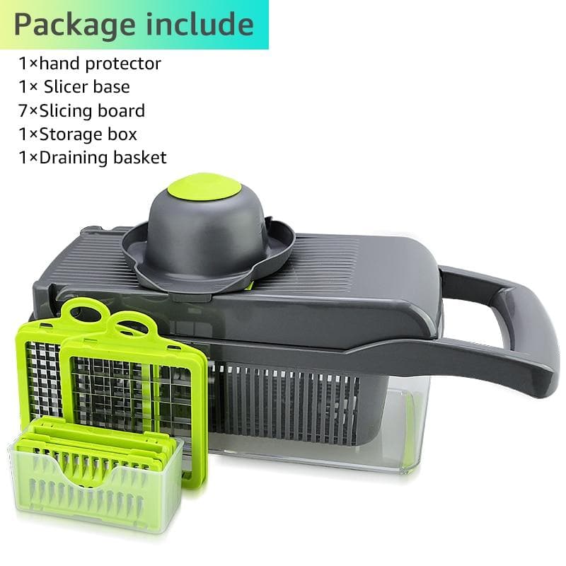 Vital™ MultiSlice Pro – 15-in-1 Gemüseschneider